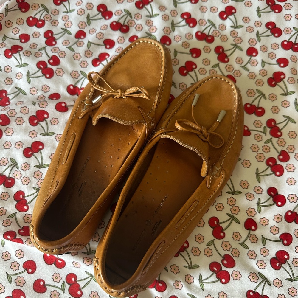 Mercanti Fiorentini Brown Leather Loafers